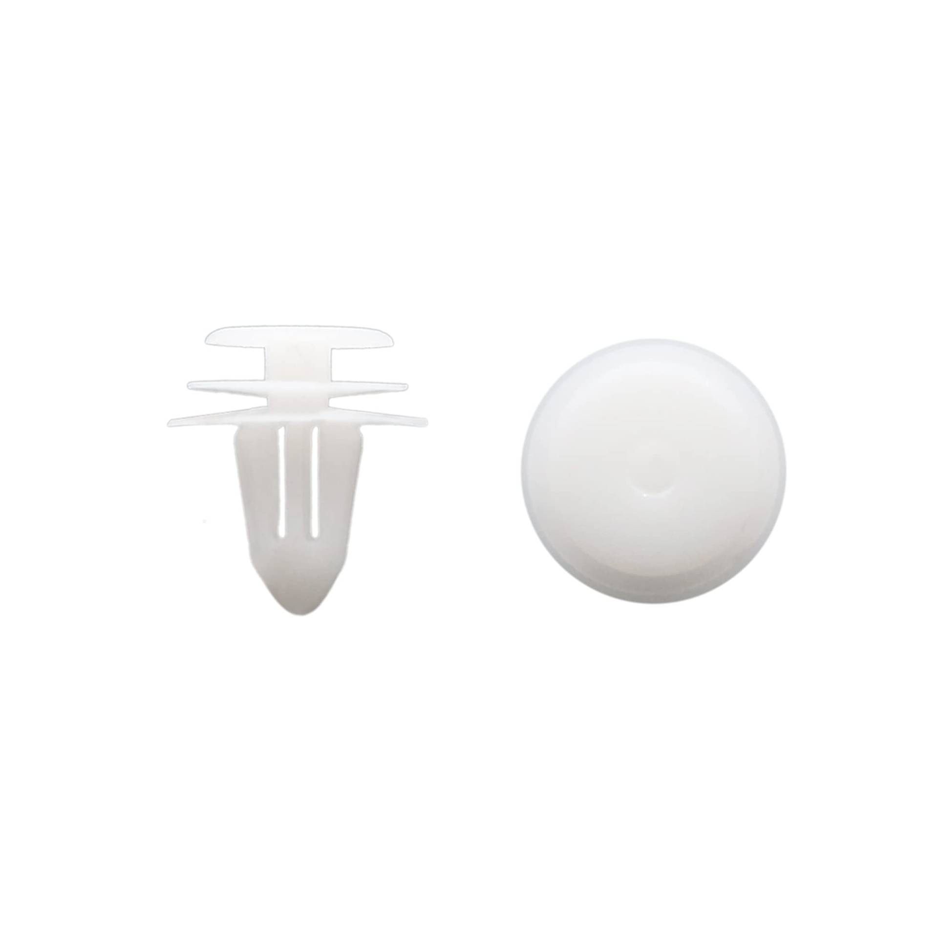 sourcing map 30 Stück Weiß Kunststoff Nieten Fastener Retainer Push Typ Clips für 9mm Loch sourcing map 30 Stück Weiß Kunststoff Nieten Fastener Retainer Push Typ Clips für 9mm Loch von uxcell