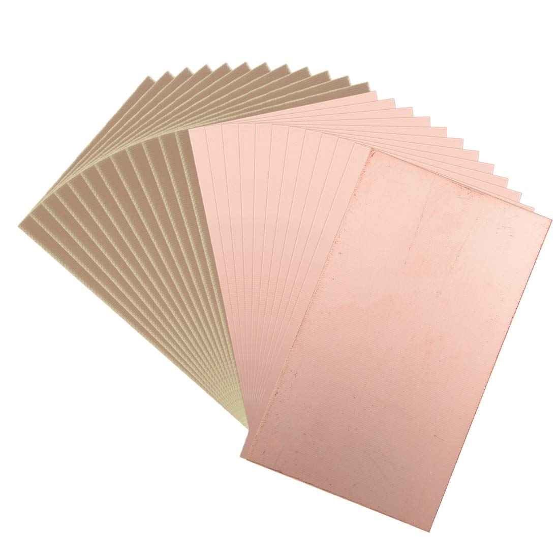 sourcing map 30Stk. Einseitige kupferkaschierte Laminat Leiterplatte FR4 130x75mm 5.12x2.95 Zoll 1.5mm Dicke DIY Prototyp PCB Tafel Namensschild sourcing map 30Stk. Einseitige kupferkaschierte Laminat Leiterplatte FR4 130x75mm 5.12x2.95 Zoll 1.5mm Dicke DIY Prototyp PCB Tafel Namensschild von sourcing map