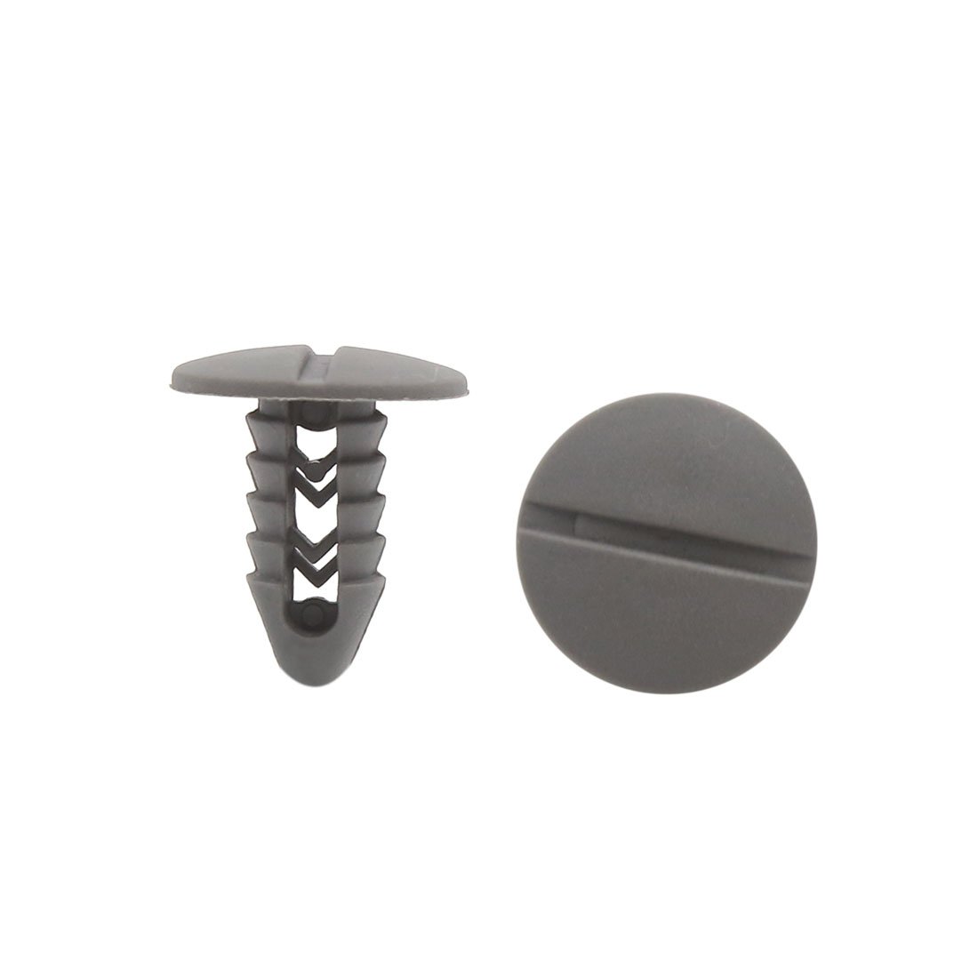 uxcell 30 Stück graue Kunststoff-Nieten, für 10 mm Loch uxcell 30 Stück graue Kunststoff-Nieten, für 10 mm Loch von uxcell