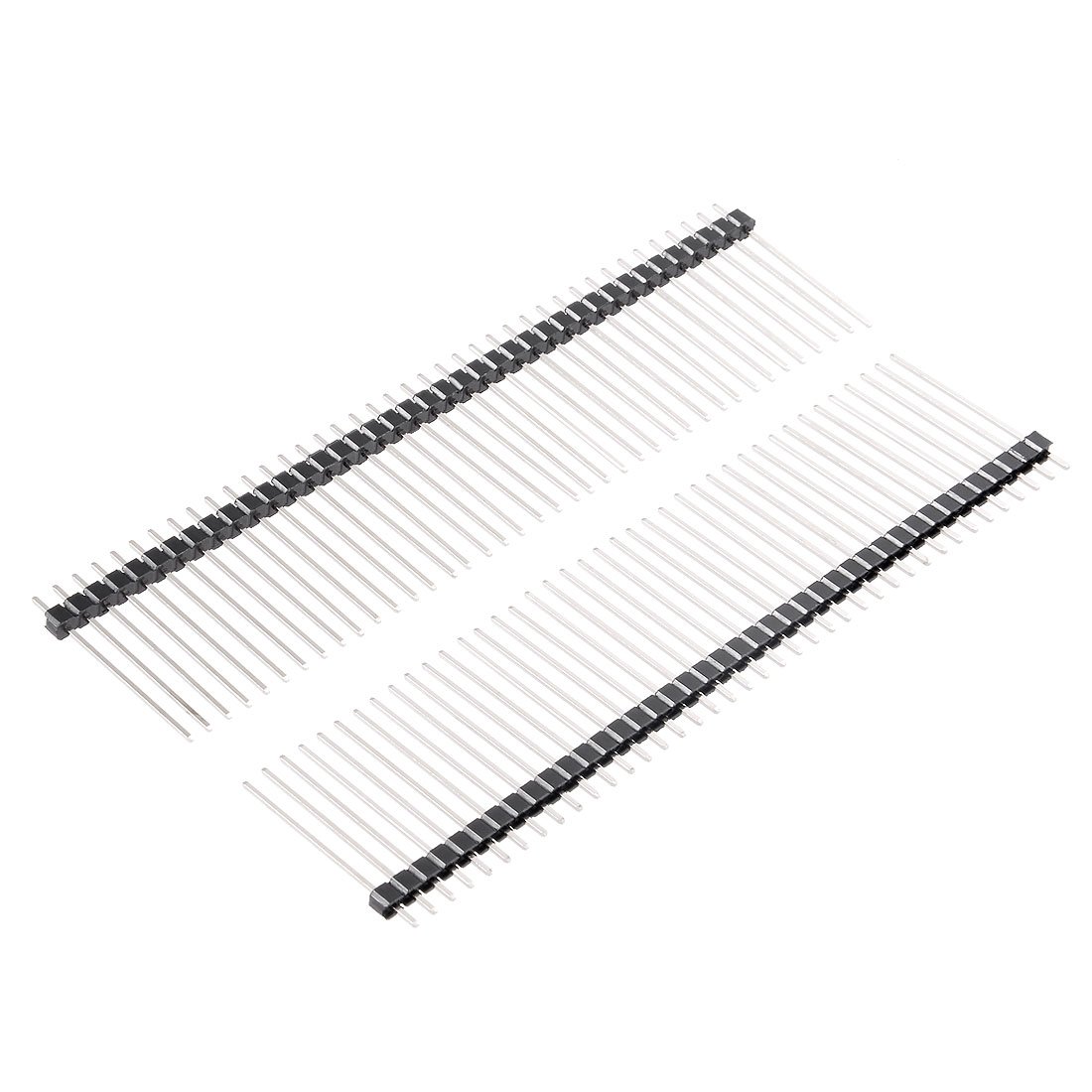 sourcing map 30stk 2,54mm Steigung 40-Stift 25mm Länge Einreihiger Gerader Stecker Stift Leiste für Prototyp Schild sourcing map 30stk 2,54mm Steigung 40-Stift 25mm Länge Einreihiger Gerader Stecker Stift Leiste für Prototyp Schild von sourcing map
