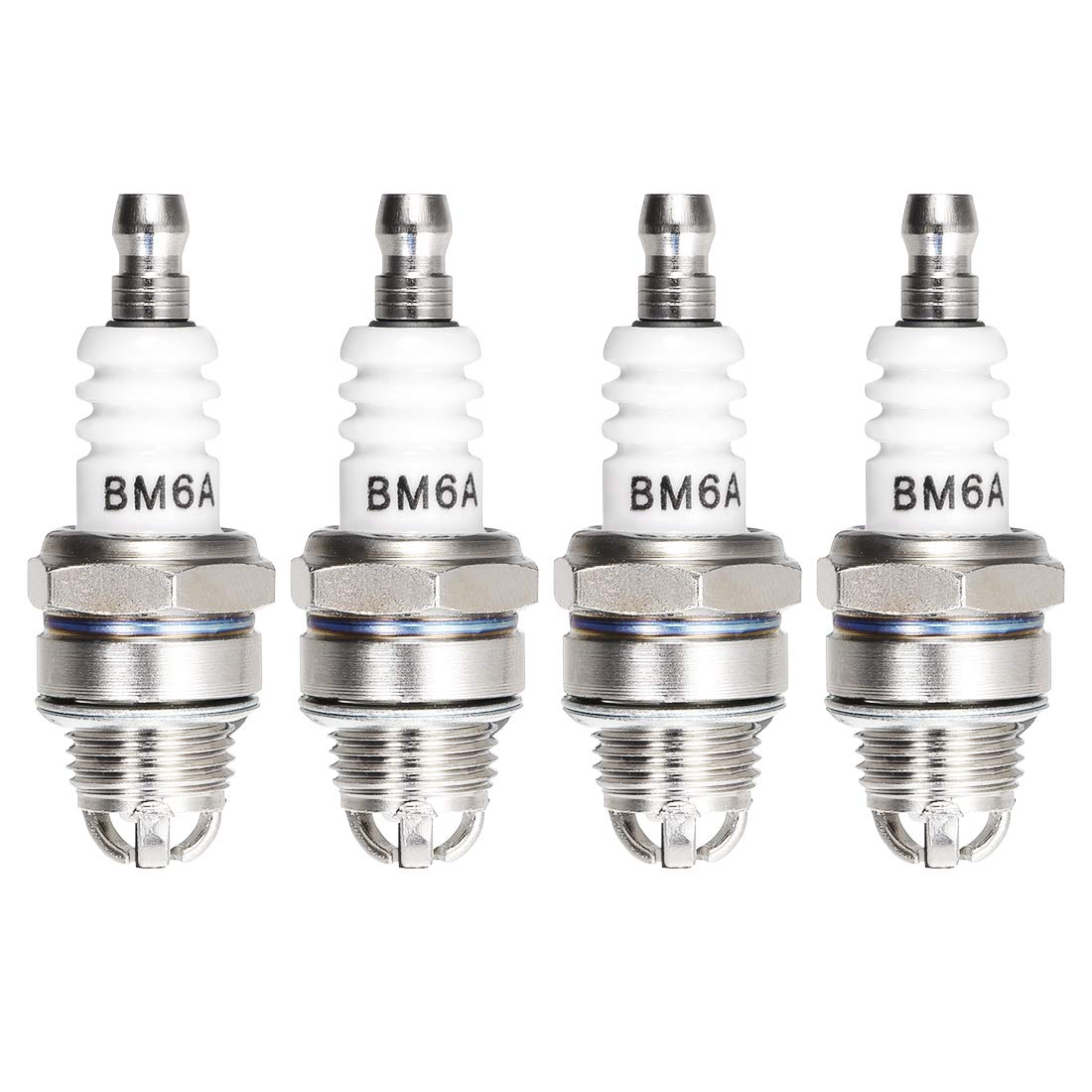 sourcing map 4 Stück BM6A Zündkerze 3 Elektrode für M7 / L7T / CJ8 Zündkerzenersatz sourcing map 4 Stück BM6A Zündkerze 3 Elektrode für M7 / L7T / CJ8 Zündkerzenersatz von sourcing map