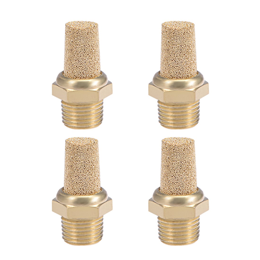 sourcing map 4Stück Schalldämpfer 1/8 PT Sinter Bronze Auspuff Messing Körper Hervorstehend sourcing map 4Stück Schalldämpfer 1/8 PT Sinter Bronze Auspuff Messing Körper Hervorstehend von sourcing map