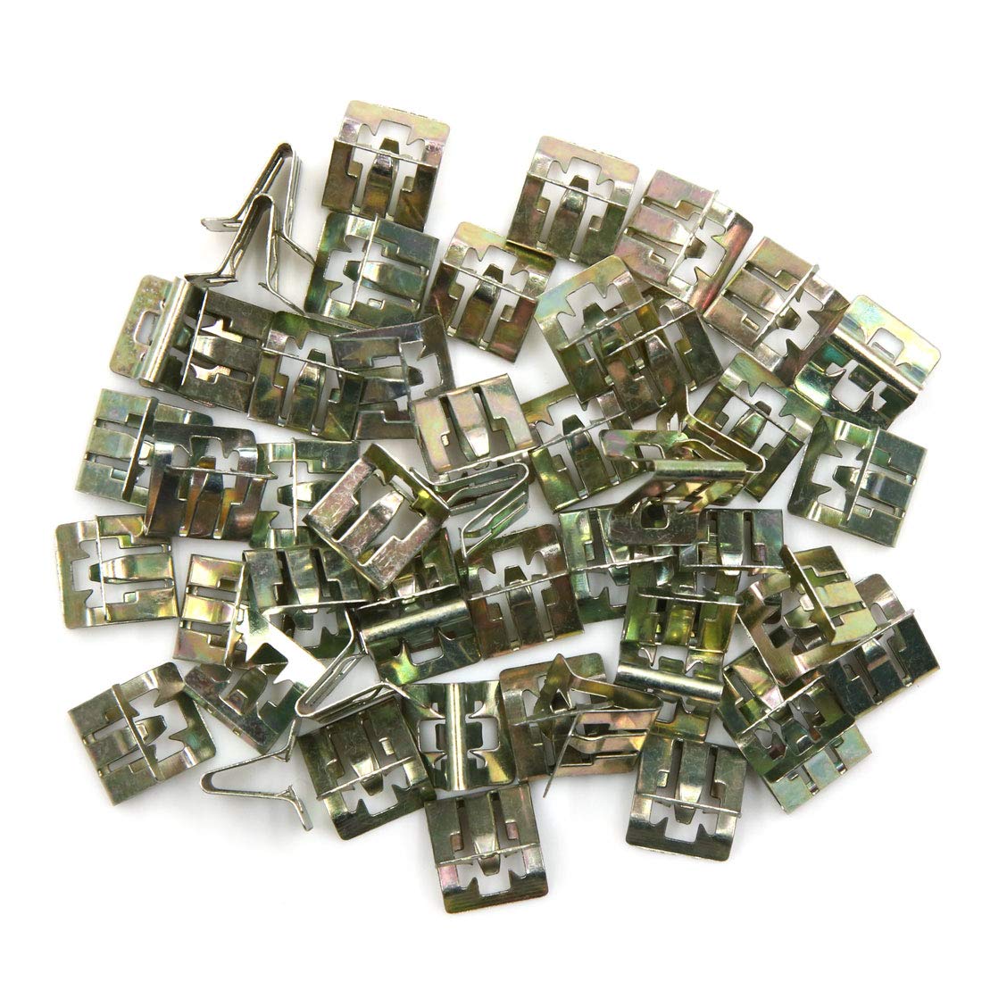 sourcing map 50 STK. Auto LKW Konsole Armaturenbrett Verkleidung HalteKlammern Metall Bronzen sourcing map 50 STK. Auto LKW Konsole Armaturenbrett Verkleidung HalteKlammern Metall Bronzen von sourcing map