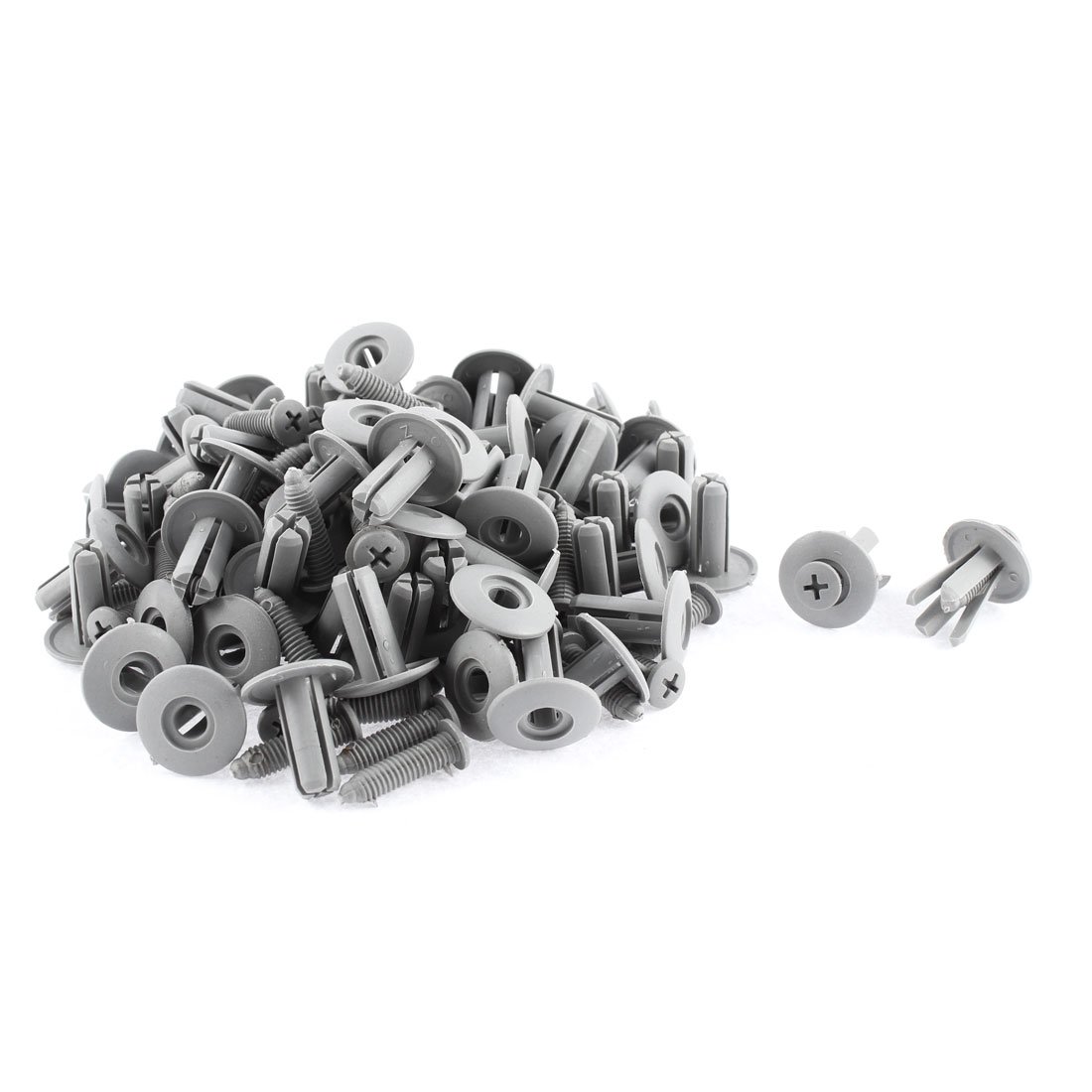 uxcell 50Stk Befestigung Clips Abdichtung Verschluss Stoßstangen 8mm Loch Grau uxcell 50Stk Befestigung Clips Abdichtung Verschluss Stoßstangen 8mm Loch Grau von uxcell