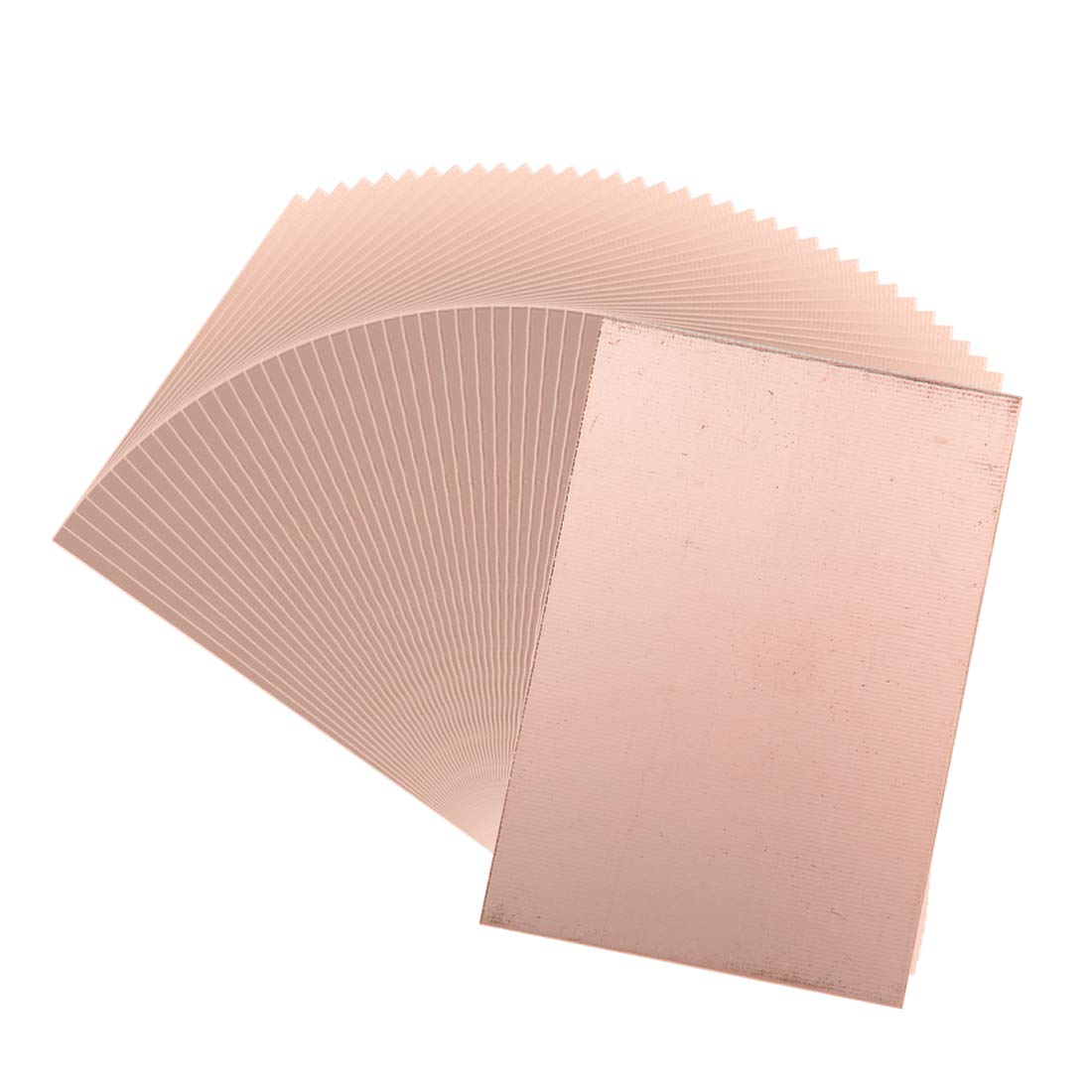 sourcing map 50Stk. Doppelseitig kupferkaschiert Laminat PCB Schaltung Tafel FR4 100x70mm 3.94x2.76 Zoll 1.5mm Dicke DIY Prototyp PCB Tafel Namensschild sourcing map 50Stk. Doppelseitig kupferkaschiert Laminat PCB Schaltung Tafel FR4 100x70mm 3.94x2.76 Zoll 1.5mm Dicke DIY Prototyp PCB Tafel Namensschild von sourcing map