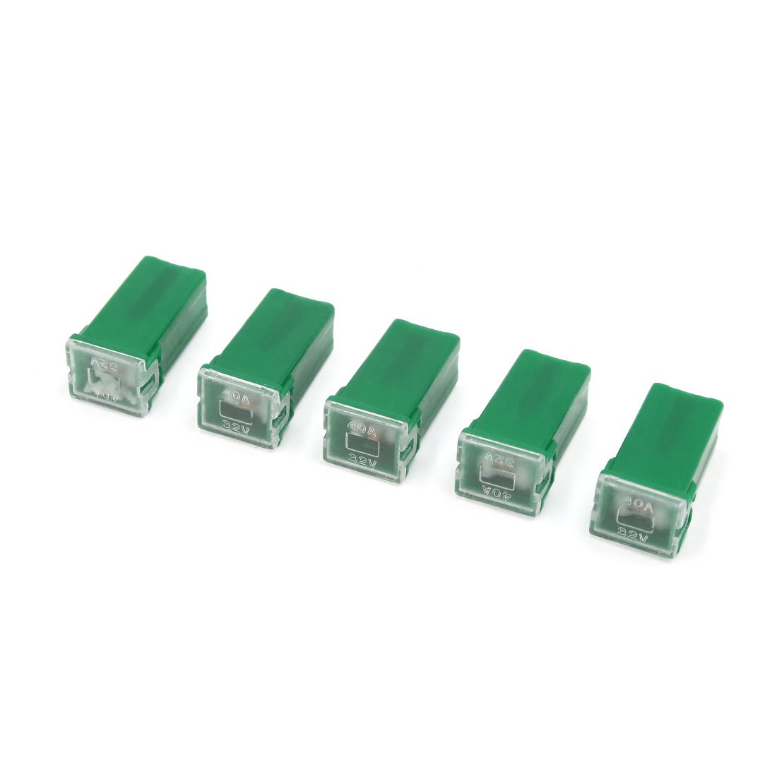 sourcing map 5Stk 40A Pazifik Pal Sicherung Buchse Plug-In Auto Link Blocksicherung Grün De sourcing map 5Stk 40A Pazifik Pal Sicherung Buchse Plug-In Auto Link Blocksicherung Grün De von uxcell