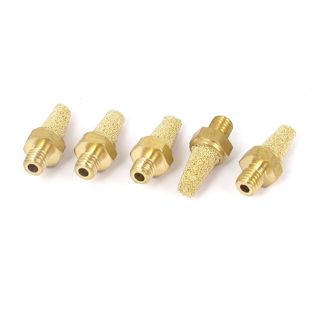 sourcing map 5Stk M5 Gewinde Messing Pneumatisch Luftfilter Schalldämpfer Filter Luft Auslass de sourcing map 5Stk M5 Gewinde Messing Pneumatisch Luftfilter Schalldämpfer Filter Luft Auslass de von uxcell