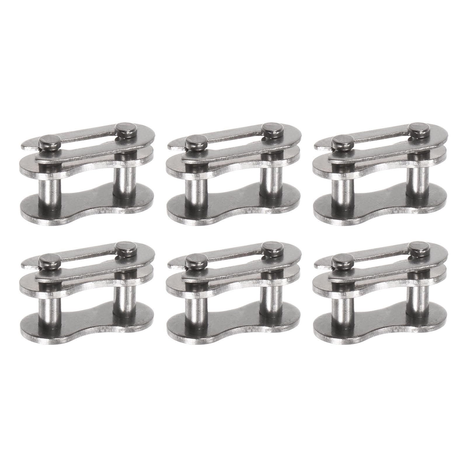 sourcing map 6Stk Kette Master Stecker Verbindungsrolle 8mm Abstand Edelstahl Standard Verbinden Geteilter Glieder für 05B Kette sourcing map 6Stk Kette Master Stecker Verbindungsrolle 8mm Abstand Edelstahl Standard Verbinden Geteilter Glieder für 05B Kette von sourcing map