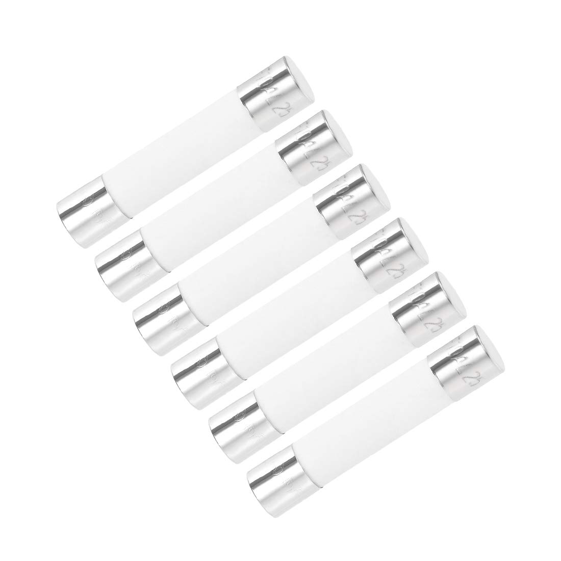 sourcing map 6Stk.Automotive Patronensicherungen Keramik Flink Ersatz 10A 250V 6x30mm sourcing map 6Stk.Automotive Patronensicherungen Keramik Flink Ersatz 10A 250V 6x30mm von sourcing map