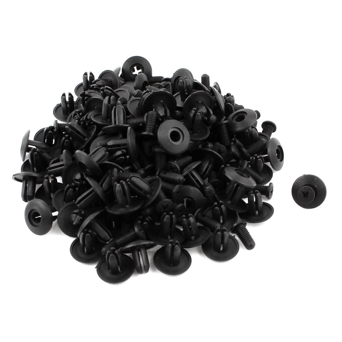 sourcing map 100 Stücke Auto Befestigung Clip 8mm Loch Push Type Zierleisten Clips Spreiznieten Stoßstange sourcing map 100 Stücke Auto Befestigung Clip 8mm Loch Push Type Zierleisten Clips Spreiznieten Stoßstange von uxcell