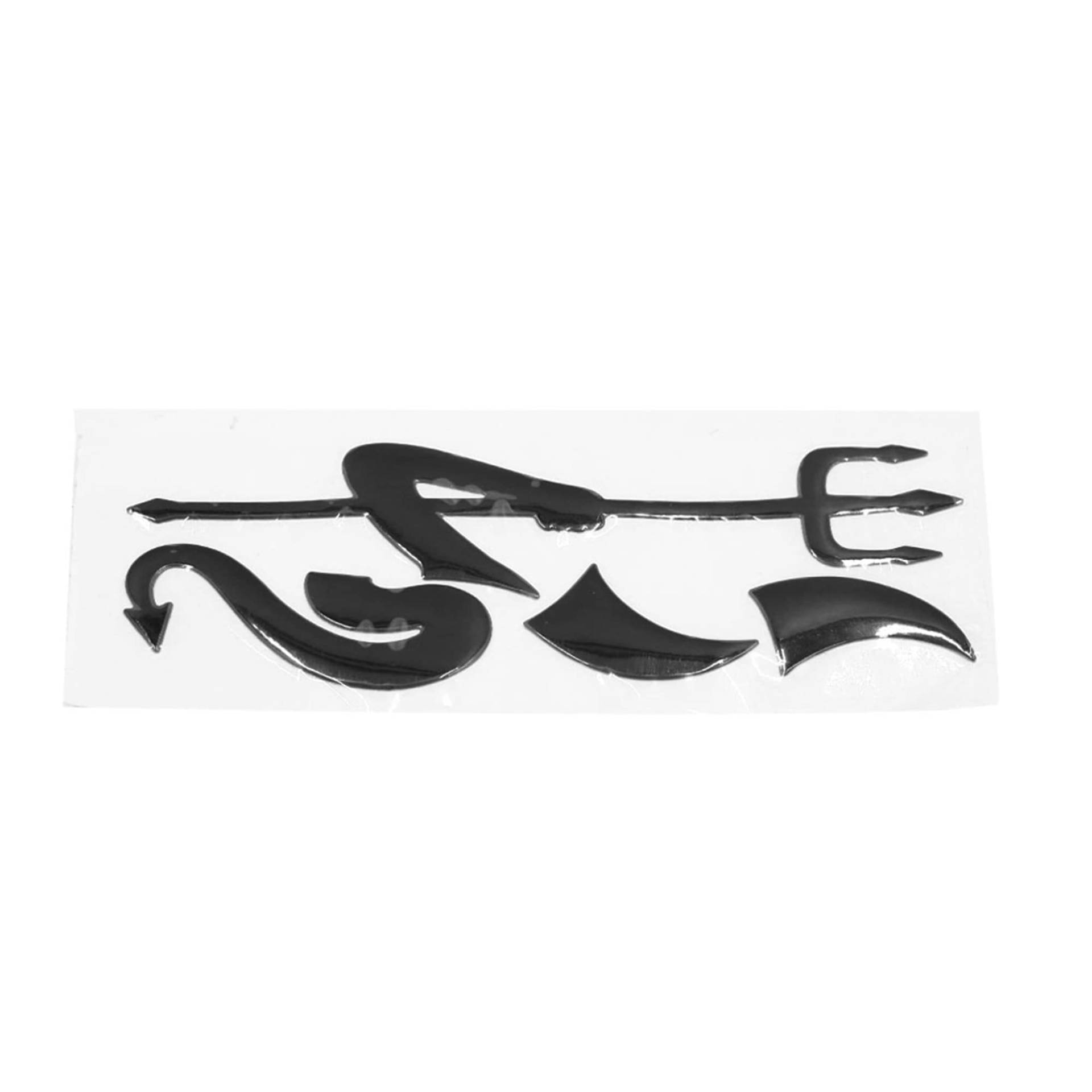 sourcing map Auto Kleiner Teufel Dämon 3D Reflektierend Wasserdicht Aufkleber Schwarz sourcing map Auto Kleiner Teufel Dämon 3D Reflektierend Wasserdicht Aufkleber Schwarz von sourcing map