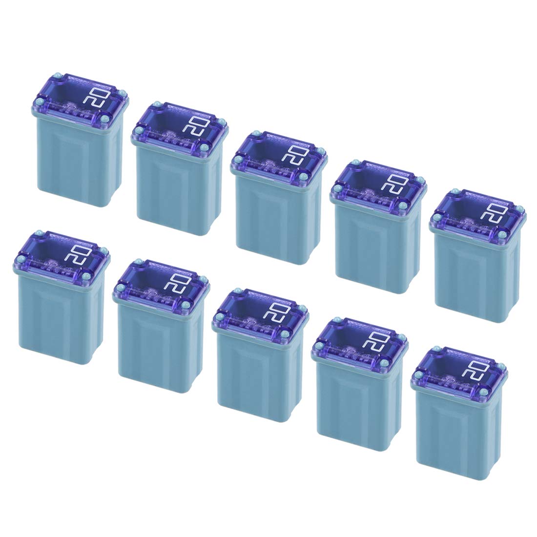sourcing map Automotive Mini-Kartuschensicherungen 32 V 20 A Buchse Terminal M Gehäuse Box für Auto LKW Fahrzeug 10 Stück sourcing map Automotive Mini-Kartuschensicherungen 32 V 20 A Buchse Terminal M Gehäuse Box für Auto LKW Fahrzeug 10 Stück von sourcing map