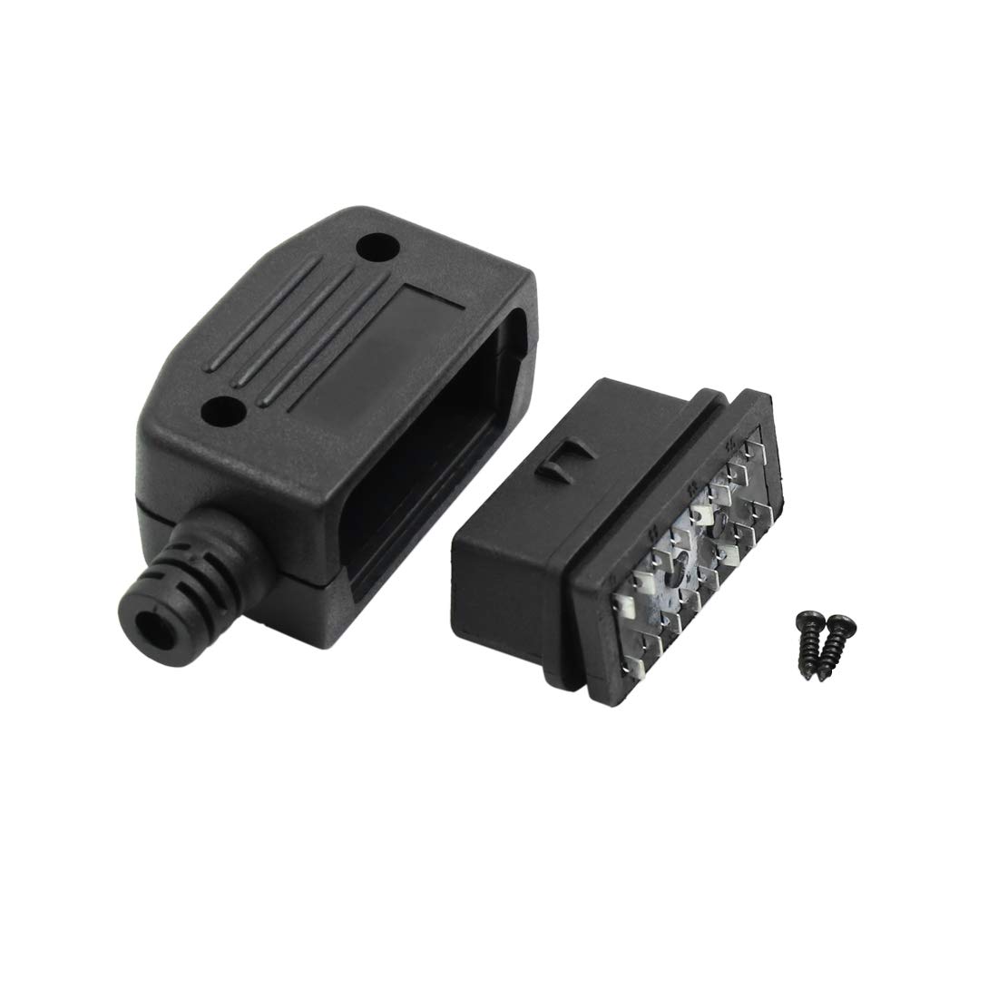 sourcing map DC 12V OBD2 16 Pin Auto Diagnosestecker Female Adapter Buchsenadapter mit Gehäuse sourcing map DC 12V OBD2 16 Pin Auto Diagnosestecker Female Adapter Buchsenadapter mit Gehäuse von sourcing map