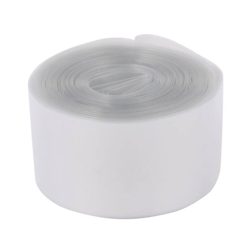 sourcing map Durchmesser 18mm Flache 30mm PVC Wärmeschrumpfschlauch 9,9m 1 x 18650 Batterie klar von uxcell