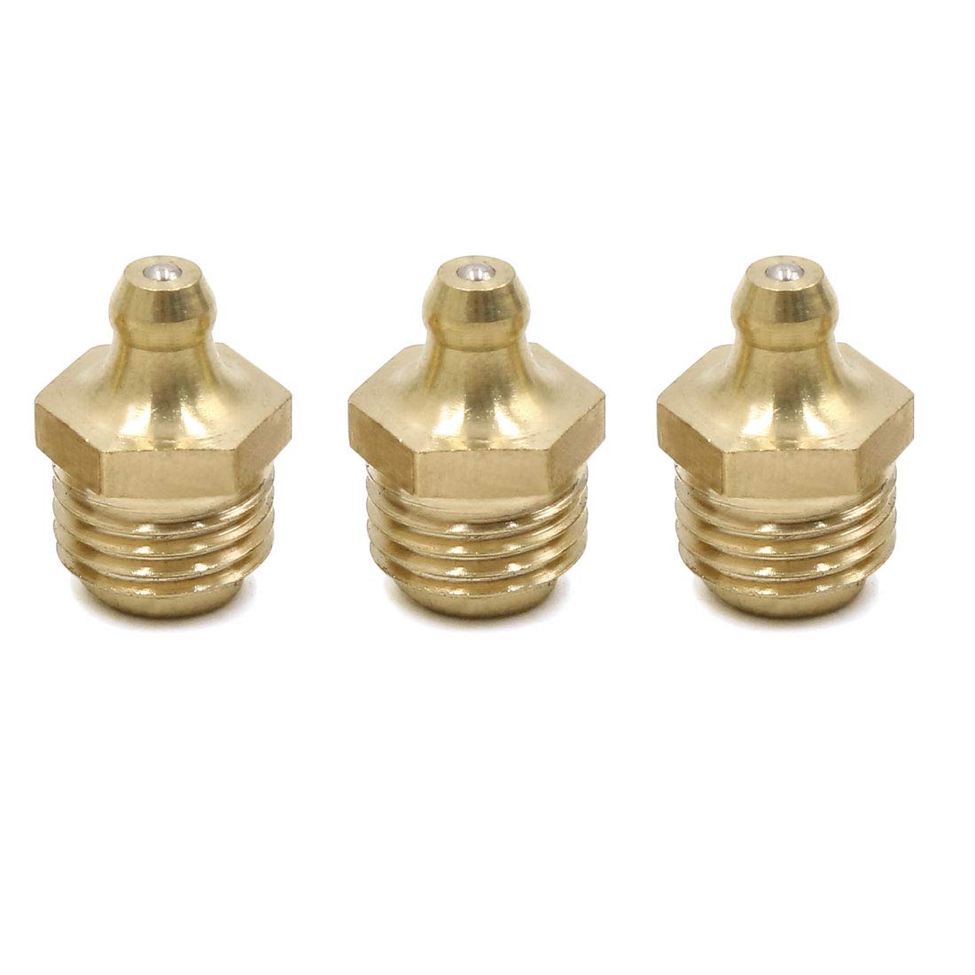 sourcing map 3Stk.Schmiernippel M14 x 1,5 Gewinde Messing Gerader Winkel Fettnippel Abschmiernippel sourcing map 3Stk.Schmiernippel M14 x 1,5 Gewinde Messing Gerader Winkel Fettnippel Abschmiernippel von sourcing map