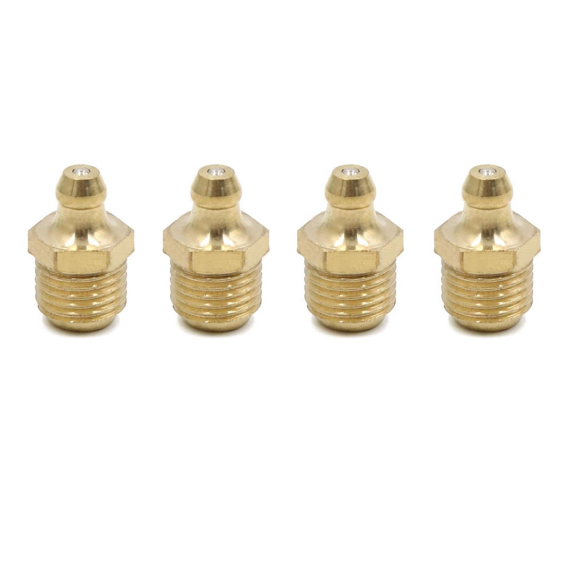 sourcing map Schmiernippel M12 x 1,25 Gerade Schmiernippel Gewinde Messing Abschmiernippel für Auto 4 Stück sourcing map Schmiernippel M12 x 1,25 Gerade Schmiernippel Gewinde Messing Abschmiernippel für Auto 4 Stück von sourcing map