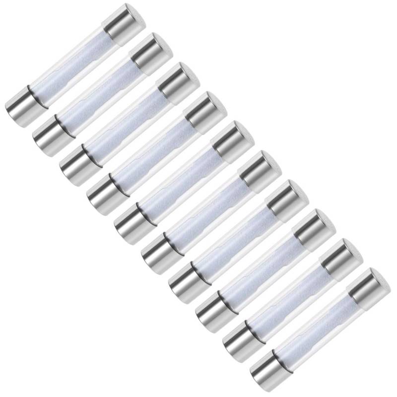 sourcing map Sicherungen 30A DC 32V 6x32mm Stereo Audio Alarmverstärker 10Stk. von sourcing map