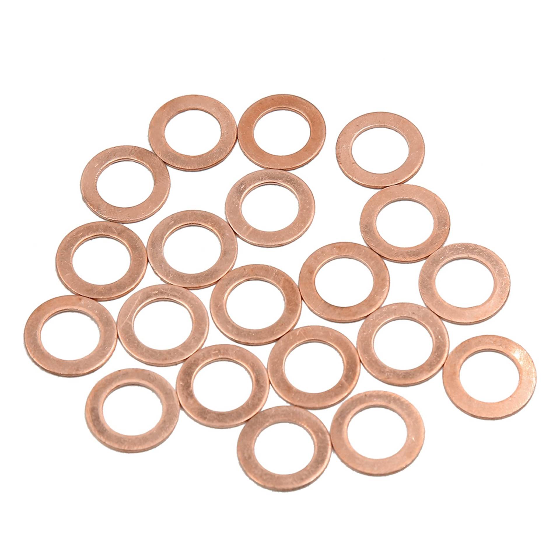 sourcing map Unterlegscheiben 20 STK. Kupfer 11mm Innendur Flache Dichtungsringe sourcing map Unterlegscheiben 20 STK. Kupfer 11mm Innendur Flache Dichtungsringe von sourcing map