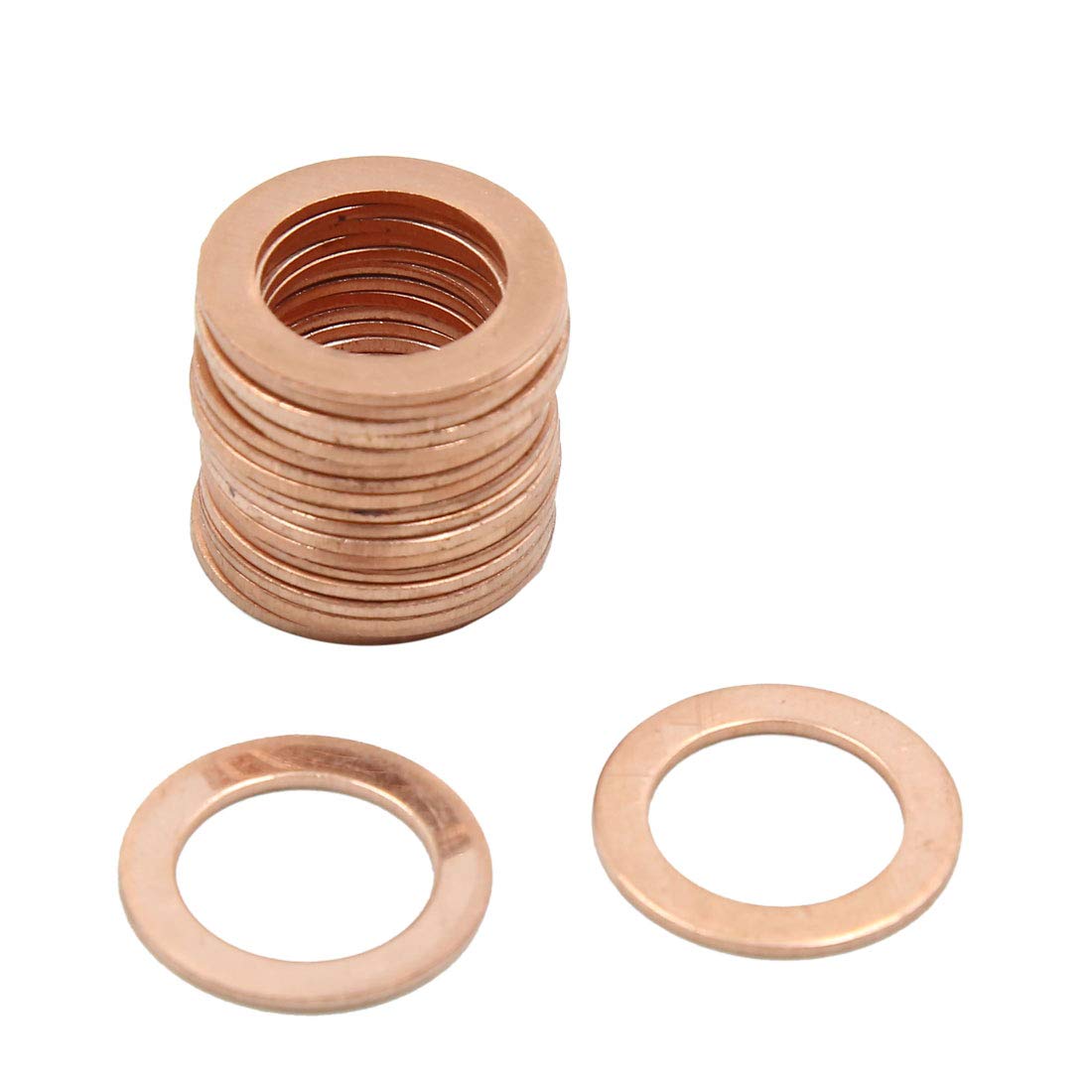sourcing map Unterlegscheiben 20Stk Auto Scheibe Flache Dichtungsring 13,5mm Innendur. sourcing map Unterlegscheiben 20Stk Auto Scheibe Flache Dichtungsring 13,5mm Innendur. von sourcing map