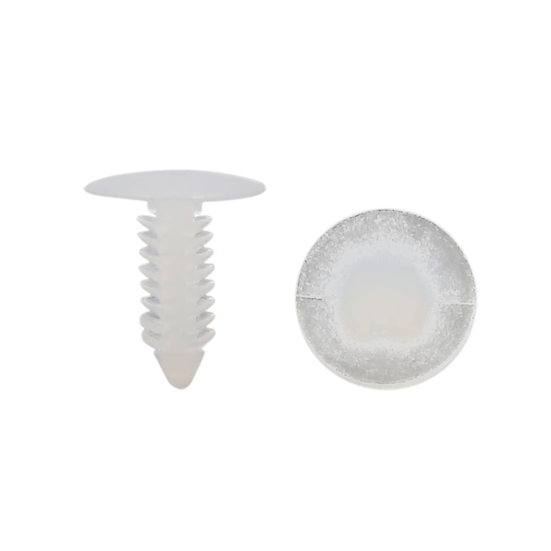 sourcingmap 20 Stück Passend für Autotür Niet Stoßfänger Zierleiste Halterung Clip 7mm weiß DE sourcingmap 20 Stück Passend für Autotür Niet Stoßfänger Zierleiste Halterung Clip 7mm weiß DE von uxcell