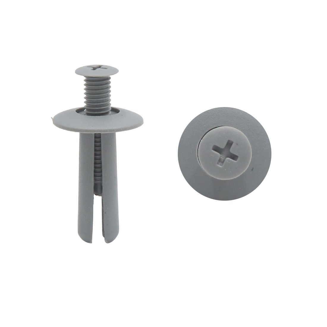 uxcell 20 Stücke Auto Kunststoff Nieten Spritzschutz Stoßstange Kotflügel Befestigungsclip Grau 8mm uxcell 20 Stücke Auto Kunststoff Nieten Spritzschutz Stoßstange Kotflügel Befestigungsclip Grau 8mm von uxcell