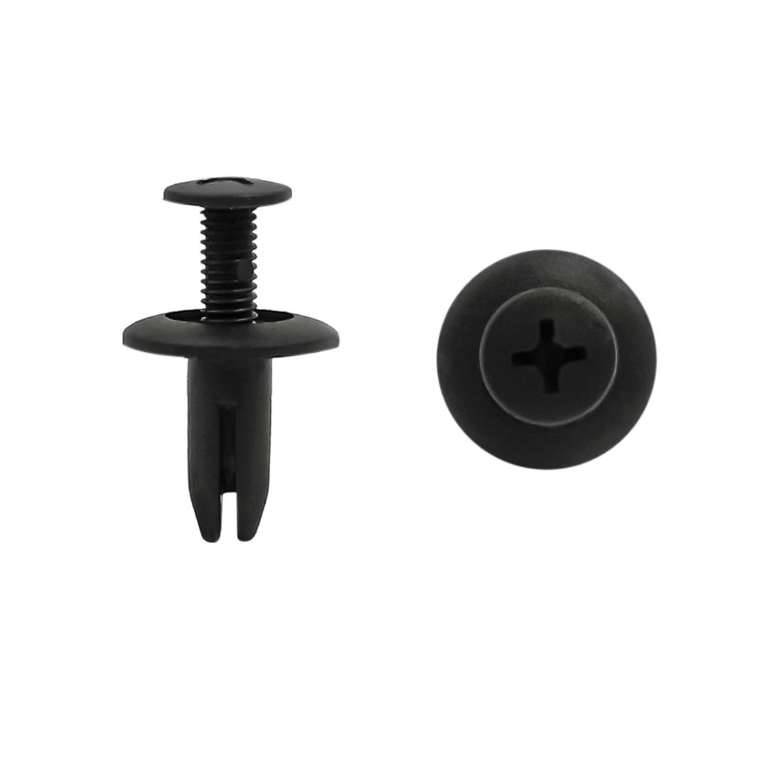 sourcing map 50stk 5mm Loch 15mm Dmr Plastik Nieten Befestiger Clips Schwarz Auto Kotflügel DE de sourcing map 50stk 5mm Loch 15mm Dmr Plastik Nieten Befestiger Clips Schwarz Auto Kotflügel DE de von sourcing map