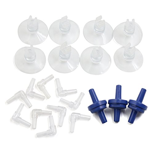 sourcingmap Blau Klar Kunststoff Rückschlagventil Saugnapf Clip Aquarium Zubehör 21 in 1 sourcingmap Blau Klar Kunststoff Rückschlagventil Saugnapf Clip Aquarium Zubehör 21 in 1 von sourcingmap