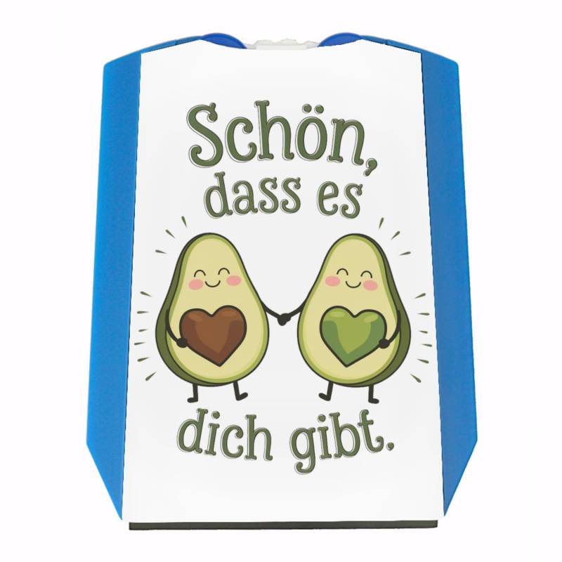 Avocado Herzkerne Parkscheibe Schön DASS es Dich gibt lustiger Spruch für Autofahrer - perfektes Accessoire fürs Parken von speecheese