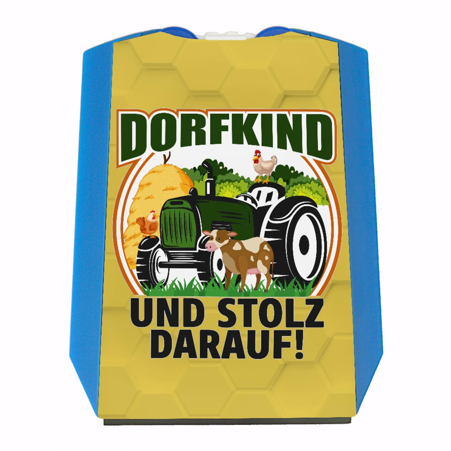 Dorf Parkscheibe mit Spruch Dorfkind und stolz darauf für Treckerfahrer zum Führerschein Traktor Eiskratzer Huhn cool Dorf Parkscheibe mit Spruch Dorfkind und stolz darauf für Treckerfahrer zum Führerschein Traktor Eiskratzer Huhn cool von speecheese