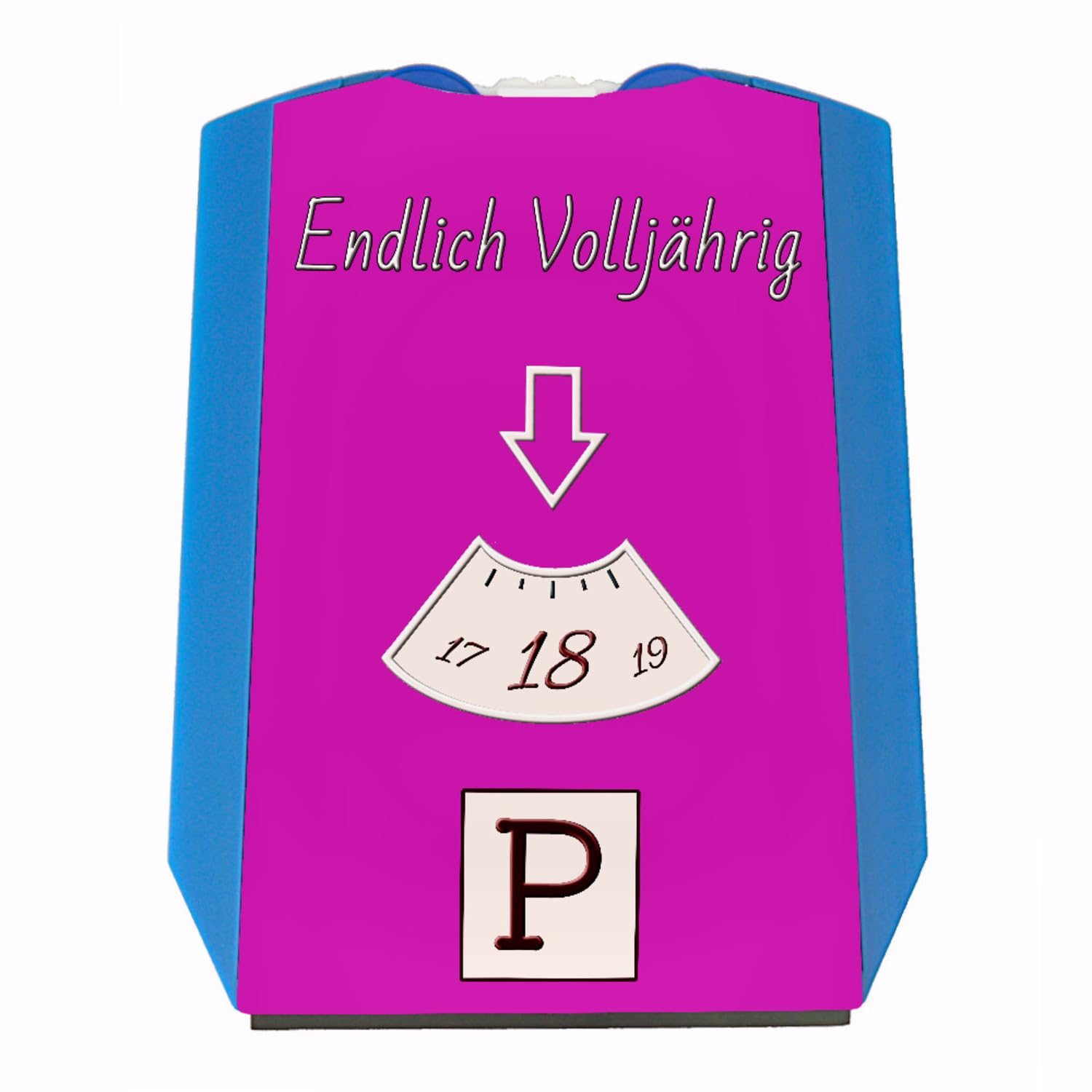 Endlich volljährig Parkscheibe in Pink Geschenk zum 18 Geburtstag eigenes Auto Freunde über 18 erwachsen praktisch mit Eiskratzer und Wasserabstreifer Party Mitbringsel Endlich volljährig Parkscheibe in Pink Geschenk zum 18 Geburtstag eigenes Auto Freunde über 18 erwachsen praktisch mit Eiskratzer und Wasserabstreifer Party Mitbringsel von speecheese