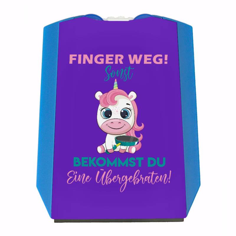 Finger Weg Einhorn Parkscheibe Sonst bekommst du eine Übergebraten eine Bunte Dekoration für Dein Auto Einhorn Fabelwesen Eiskratzer Fantasy lustig von speecheese