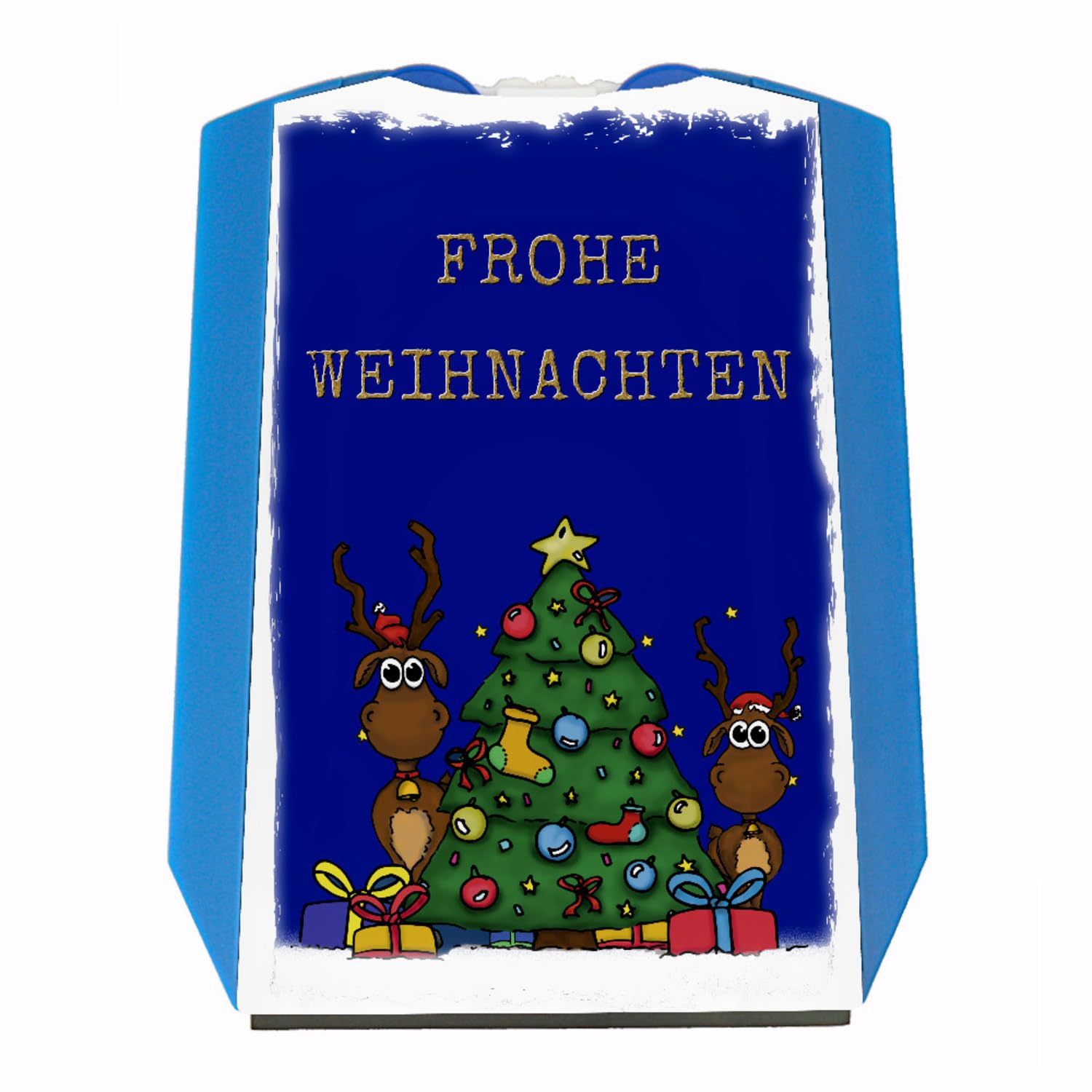 Frohe Weihnachten Parkscheibe mit Weihnachtsbaum und Rentieren Motiv Eiskratzer Wasserabstreifer und Einkaufswagen-Chips Einhorn parken Parken Parkplatz Weihnachtsmann Frohe Weihnachten Parkscheibe mit Weihnachtsbaum und Rentieren Motiv Eiskratzer Wasserabstreifer und Einkaufswagen-Chips Einhorn parken Parken Parkplatz Weihnachtsmann von speecheese
