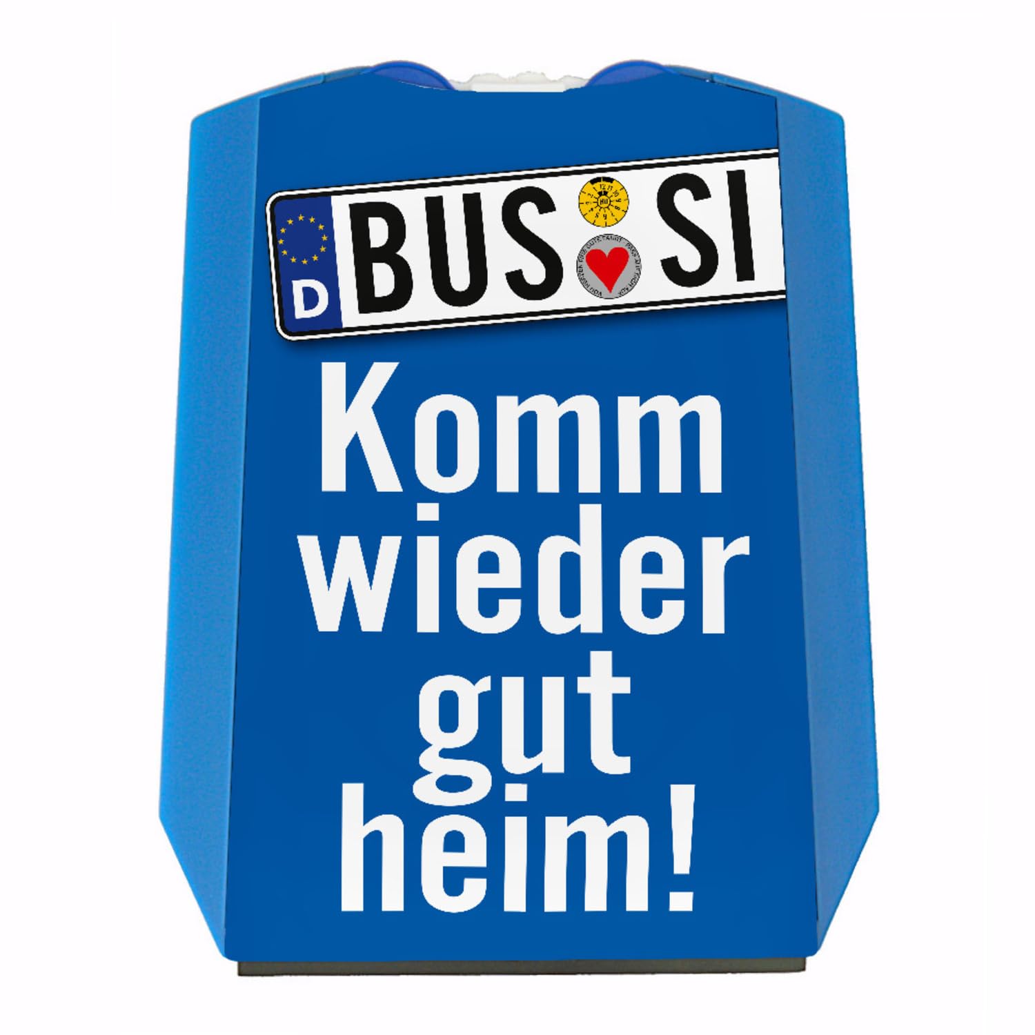 Sicherheit im Straßenverkehr Parkscheibe mit Bussi Motiv mit blauem Hintergrund Eiskratzer Wasserabstreifer und Einkaufswagen-Chips Küsschen parken Kuss Parkplatz Fahr vorsichtig Sicherheit im Straßenverkehr Parkscheibe mit Bussi Motiv mit blauem Hintergrund Eiskratzer Wasserabstreifer und Einkaufswagen-Chips Küsschen parken Kuss Parkplatz Fahr vorsichtig von speecheese