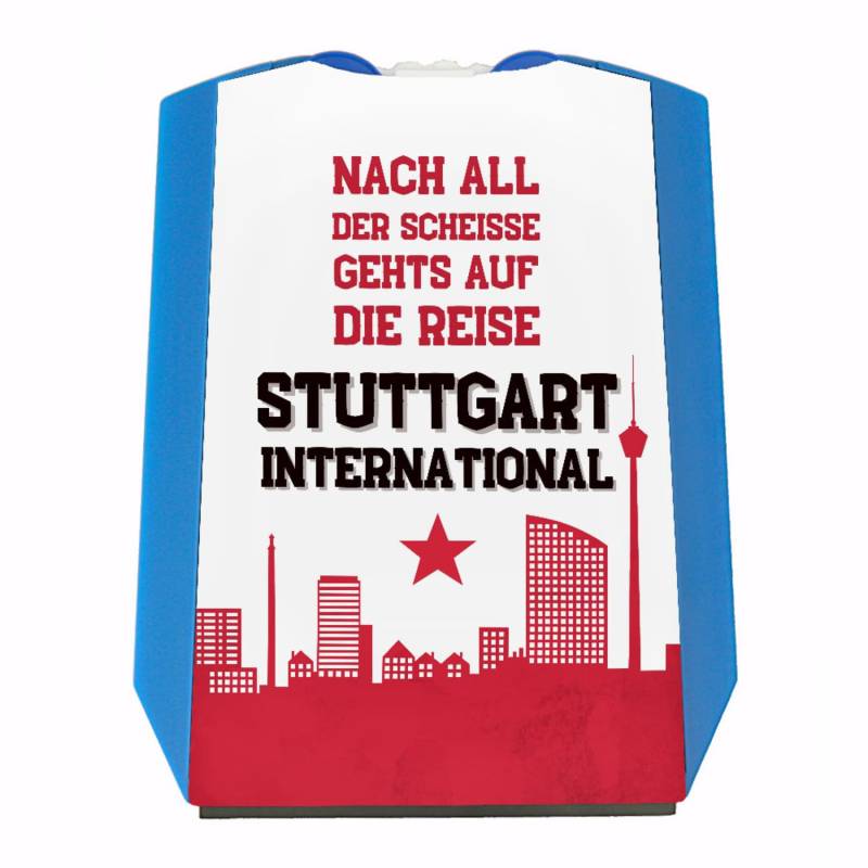 Stuttgart Europapokal Parkscheibe mit Spruch Stuttgart International Stuttgart-Fan Accessoire für Cannstatter Kurve Fan-Gesang Bad-Cannstatt von speecheese