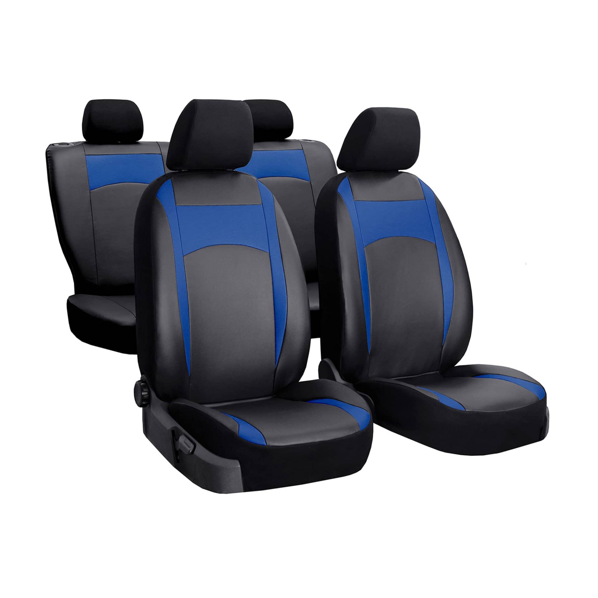speedszop Sitzbezüge Universal Schonbezüge Premium Design Leather kompatibel mit FIAT Tipo II ab 2015 von speedszop