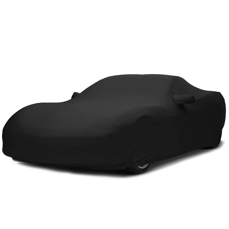 Autoabdeckung für den Innenbereich, Ersatz für 2012–2022 Porsche 718 Boxster/Cayman, luxuriös, weicher Stretch-Satin, maßgeschneidert, für den Innenbereich, staubdicht, U-Bahn-Garage, Autoshow (718) von sportuli