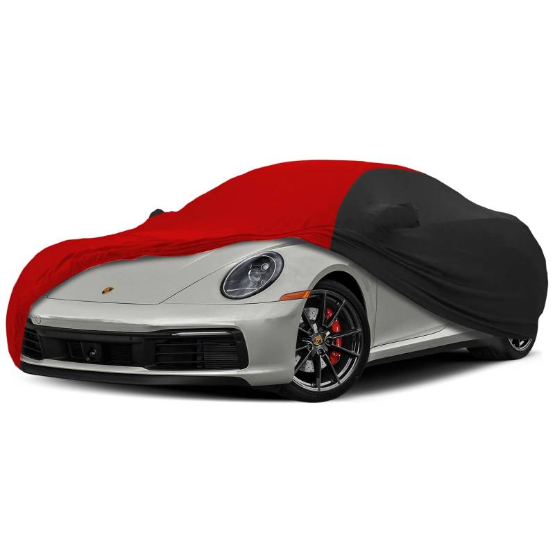 Autoabdeckung für den Innenbereich, ersetzt 1998–2023 Porsche 911 (991/992/996/997 Serie), luxuriöse weiche Stretch-Satin-Autoabdeckung für den Innenbereich, staubdicht, U-Garage, Auto-Show von sportuli