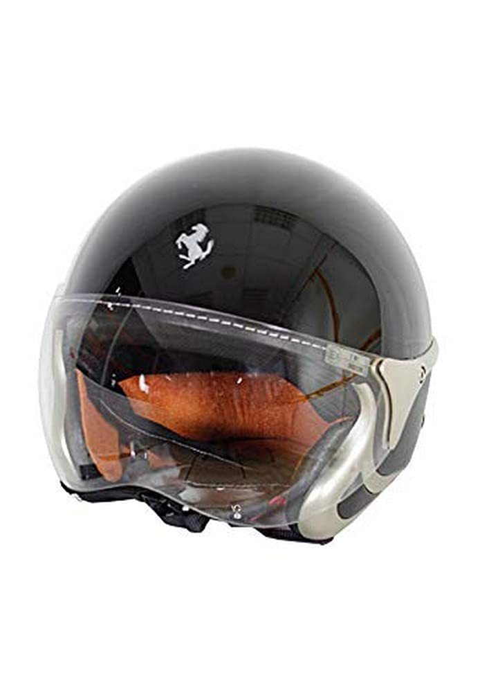Ferrari Style Black Helm Silvertone Ferrari Style Black Helm Silvertone von sportwear