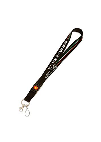 sportwear Key Holder Auto Silhouette Scuderia Ferrari. Black Color von sportwear