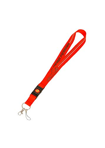 sportwear Key Holder Auto Silhouette Scuderia Ferrari. Farbe Rot von sportwear