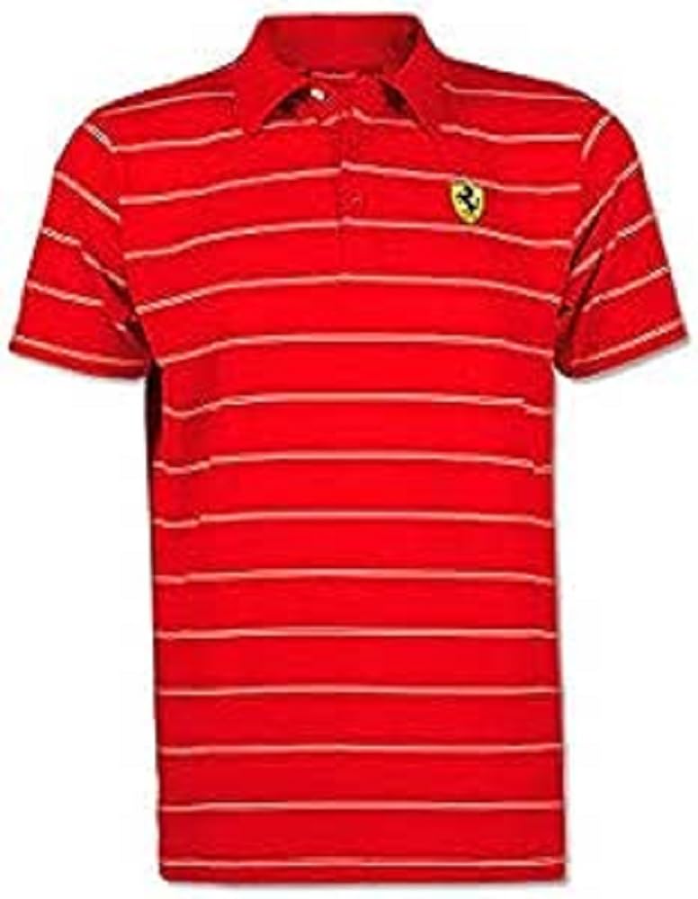 sportwear Polo Classic Scuderia Ferrari Red Stripes SizeM sportwear Polo Classic Scuderia Ferrari Red Stripes SizeM von sportwear