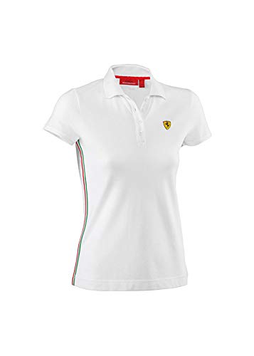 sportwear Polo Scuderia Ferrari Klassisches Detail Italian Flag Weiß Größe S sportwear Polo Scuderia Ferrari Klassisches Detail Italian Flag Weiß Größe S von sportwear