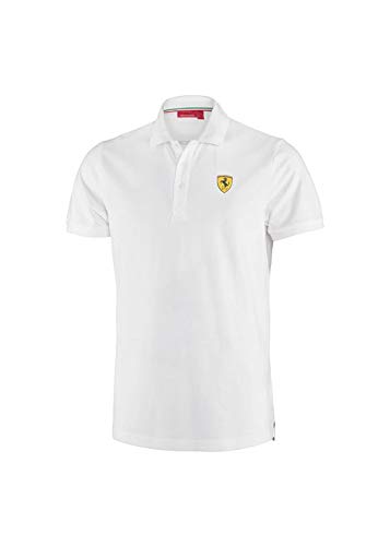 sportwear Polo Scuderia Ferrari Offizielles Weiß Größe S von sportwear