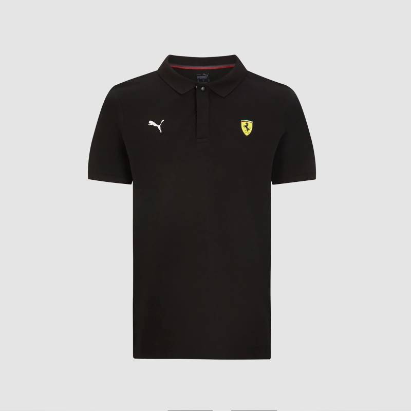 sportwear Polo Small Shield Scuderia Ferrari. Farbe Schwarz Größe 1 Jahr von sportwear