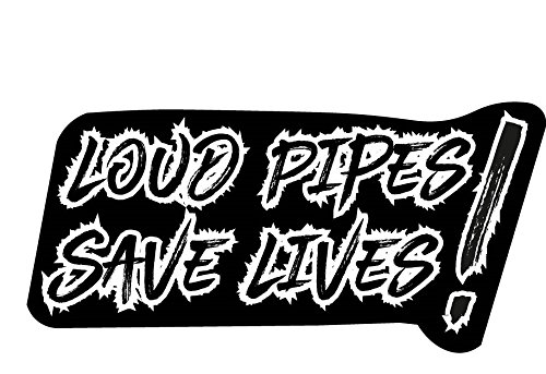 Aufkleber Sticker Loud Pipes Save Lives Auto Motorrad Bulli Moped JDM Tuning OEM Moped Bike LKW Auspuff Lautstärke Aufkleber Sticker Loud Pipes Save Lives Auto Motorrad Bulli Moped JDM Tuning OEM Moped Bike LKW Auspuff Lautstärke von sticker-dealer
