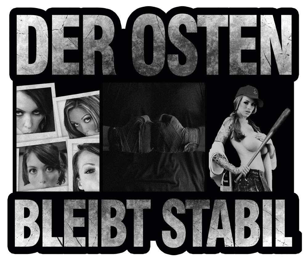 Der Osten Bleibt Stabil Aufkleber Sticker Ostdeutschland Osten Fußball Kult Boxen Girls ca. 11x9 cm Der Osten Bleibt Stabil Aufkleber Sticker Ostdeutschland Osten Fußball Kult Boxen Girls ca. 11x9 cm von sticker-dealer