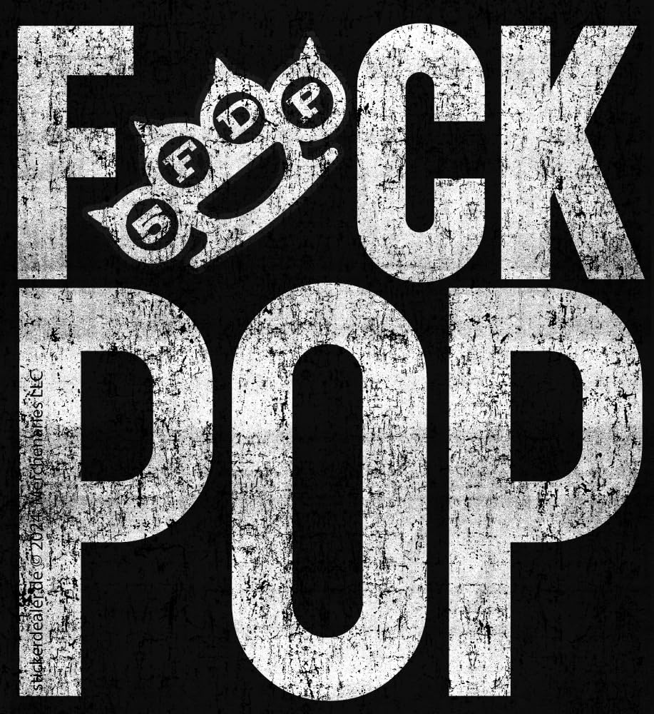 Five Finger Death Punch Aufkleber Fuck Pop ca. 11x10 cm Sticker Bands Musik von sticker-dealer