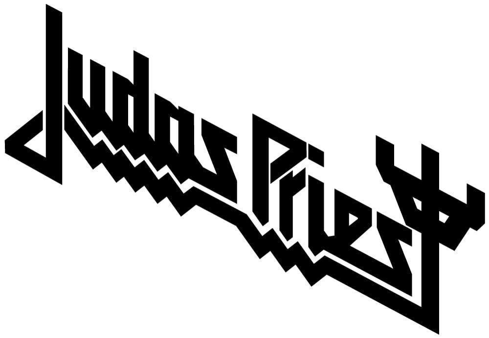 Judas Priest Aufkleber Firepower Logo Musik Heavy Metal Sticker ca. 17x7 cm schwarz von sticker-dealer