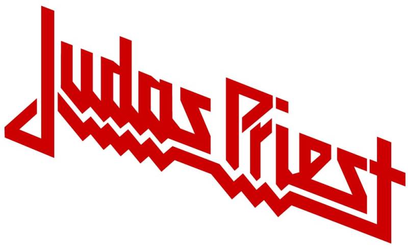 Judas Priest Aufkleber Logo rot Musik Heavy Metal Sticker ca. 17x7 cm von sticker-dealer