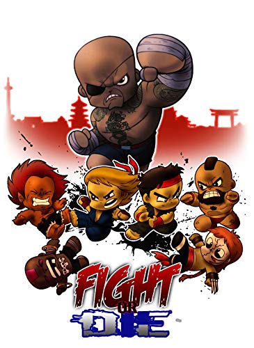 Kampfsport Aufkleber Fight or Die im Comicstyle Sticker Thai Boxen MMA BJJ Fight von sticker-dealer